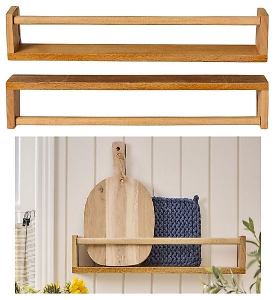 Ib Laursen Wandregal Ib Laursen 1x Wandregal Drehbar Querstange oder Vorder günstig online kaufen