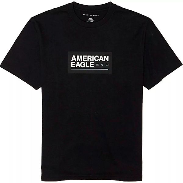 American Eagle Graphic Kurzärmeliges T-shirt 2XL Black günstig online kaufen