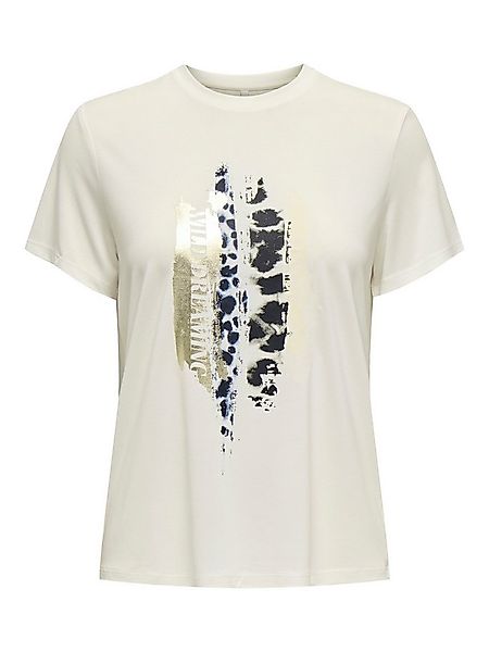 ONLY Kurzarmshirt ONLFREE LIFE MODAL S/S ATELIER TOP JRS Materialmix, Rundh günstig online kaufen