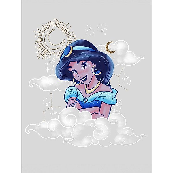 Komar Bild "Jasmin Clouds" Disney 1 Stk. tlg. Wandbild zur Dekoration im Ki günstig online kaufen