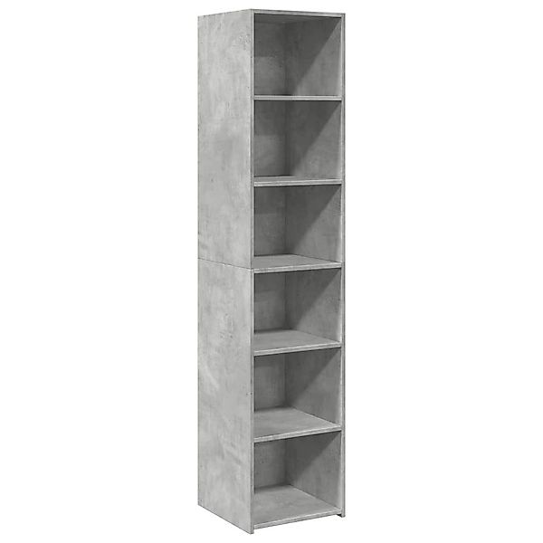 vidaXL Highboard Highboard Betongrau 40x41x185 cm günstig online kaufen