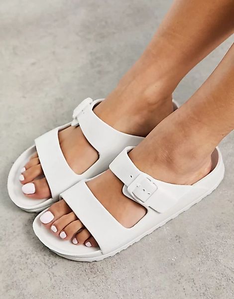 schuh – Tina – Slider-Sandalen in Weiß günstig online kaufen