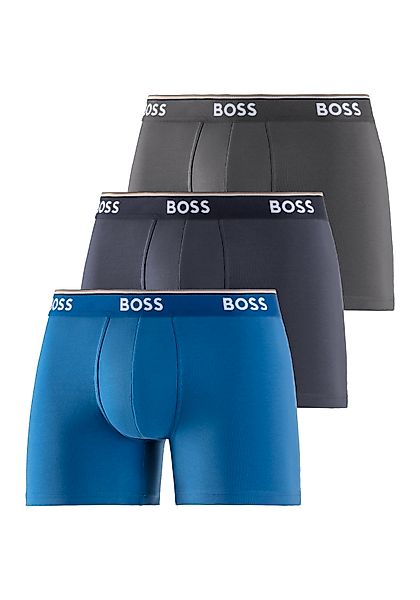 BOSS Langer Boxer "Boxer Brief 3P", (Packung, 3er-Pack), mit farblich passe günstig online kaufen