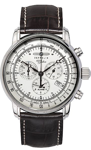 ZEPPELIN Chronograph 100 Jahre 7680-1, Armbanduhr, günstig online kaufen