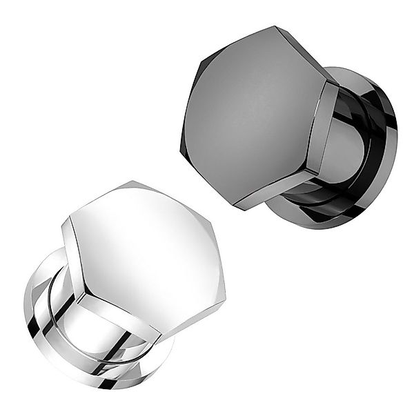 Taffstyle Piercing-Set Ohr Plug Tunnel Edelstahl günstig online kaufen