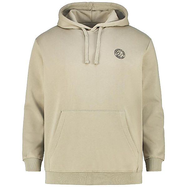 Jack&Jones Hoodie mit Label-Print Farbe oliv Größe: 4XL günstig online kaufen