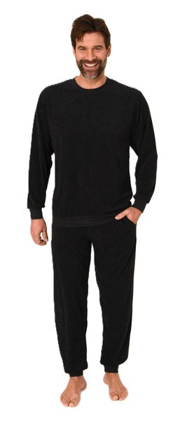 Normann Pyjama Normann Herren Frottee Schlafanzug günstig online kaufen