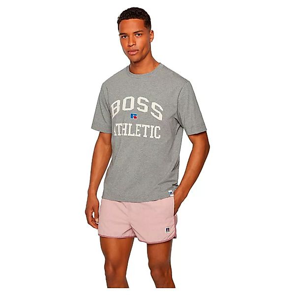 Boss Ra Kurzarm T-shirt M Grey günstig online kaufen