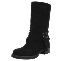 Ital-Design Damen Stiefel mit Schnalle – günstig online kaufen