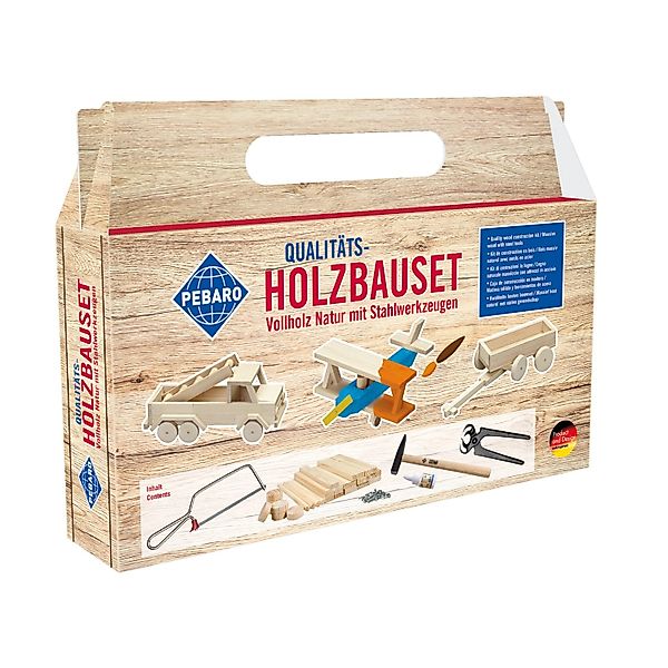 Pebaro Kreativset Holzbauset für kreative Baumeister günstig online kaufen