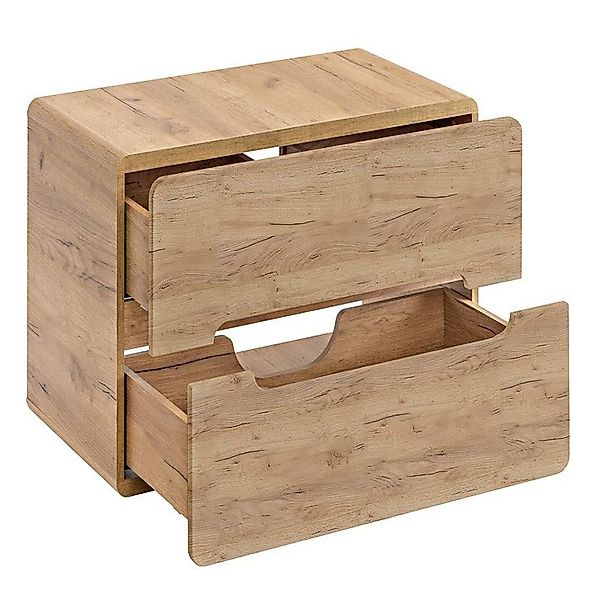 Lomadox Waschtisch LUTON-56-CRAFT, unterschrank 60 cm günstig online kaufen