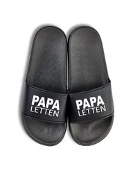 Youth Designz Herren Badelatschen "Papa Letten" günstig online kaufen