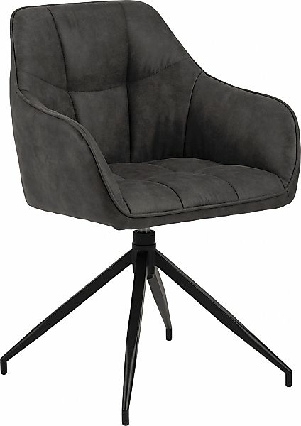 ACTONA GROUP Esszimmerstuhl "Beate" () 1 Stk. Polyester mit edlem Samtstoff günstig online kaufen