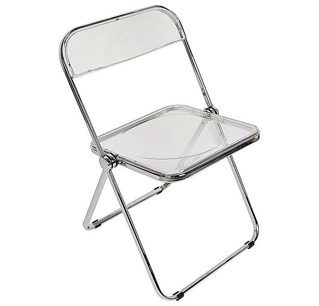 JEOBEST Klappstuhl Acryl Transparent Stuhl, (Stück, 1 St), Stahlrahmen mit günstig online kaufen