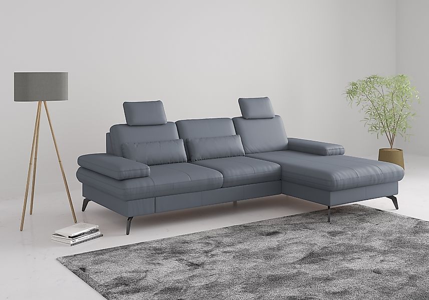 sit&more Ecksofa »Morris L-Form, inkl. Sitztiefenverstellung« wahlweise mit günstig online kaufen