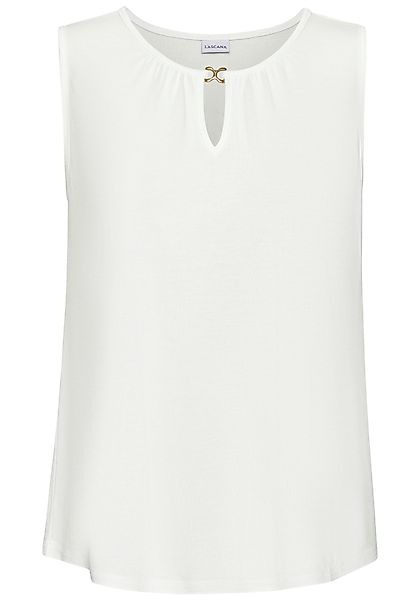 Vivance Tanktop mit goldenem Zieraccessoire, weich günstig online kaufen