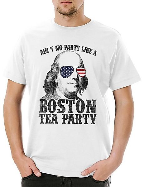 Urban Backwoods Print-Shirt Boston Tea Party Herren T-Shirt Ben Benjamin Al günstig online kaufen