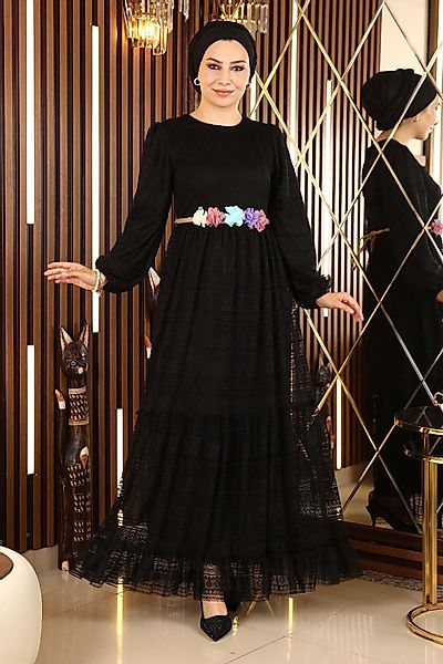 MODAMİHRAM Maxikleid Spitzen Meerjungfrau Kleid günstig online kaufen