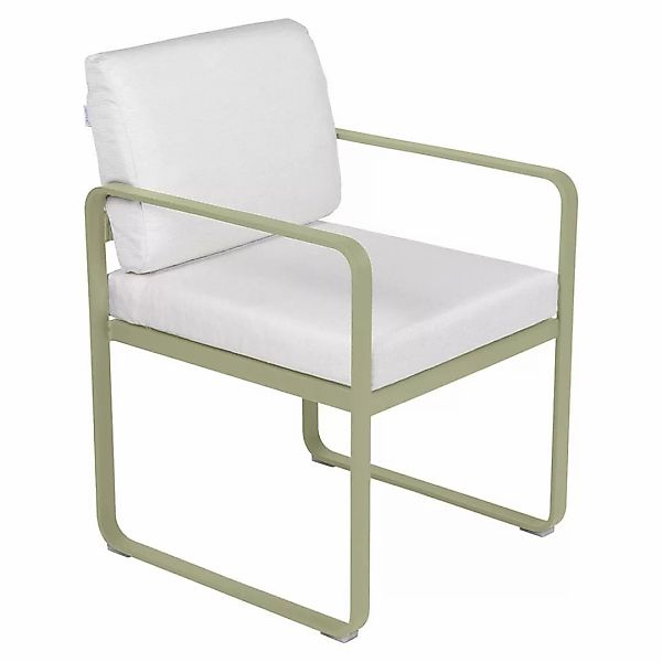 Bellevie Sessel Outdoor 65 Lindgrün 81 Grauweiß günstig online kaufen