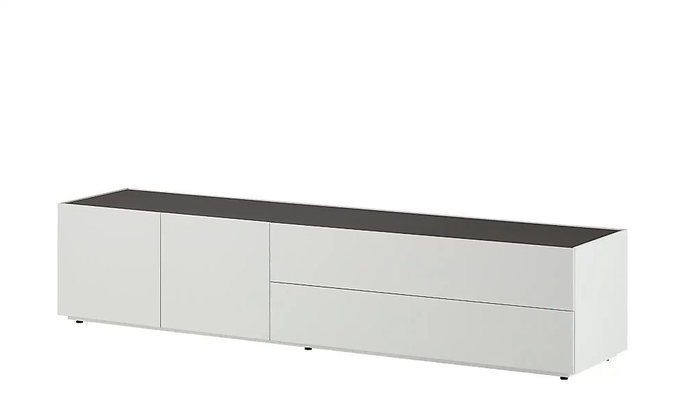 sound+vision Lowboard  Leandro ¦ weiß ¦ Maße (cm): B: 200 H: 40 T: 43.0 Kom günstig online kaufen