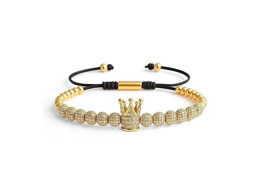 UNIQAL.de Edelstahlarmband Set Edelstahlarmband SET Herren "ROYAL KING" ver günstig online kaufen