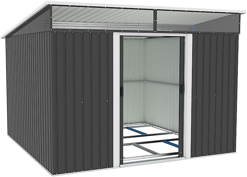 KONIFERA Gerätehaus Salamanca Patio, BxT: 282x281 cm, wetterfest und langle günstig online kaufen