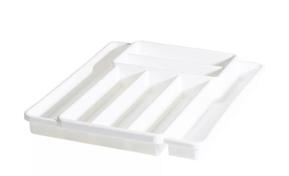 Rotho Besteckkasten - weiß - Kunststoff - 39,7 cm - 34,1 cm - 5,1 cm - Scon günstig online kaufen