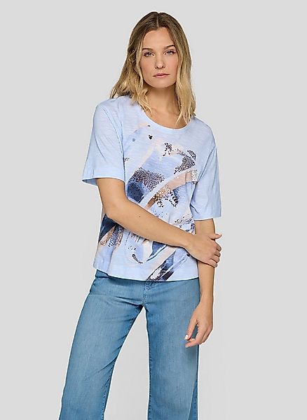 Rabe T-Shirt mit Front-Print günstig online kaufen