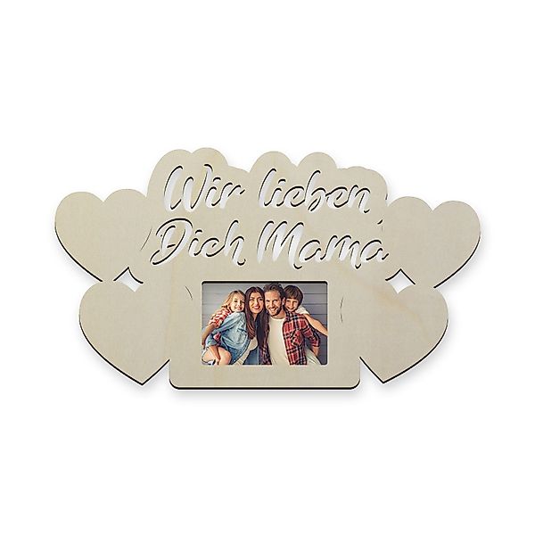 Namofactur LED-Bilderrahmen Geschenk Mama Fotorahmen aus günstig online kaufen