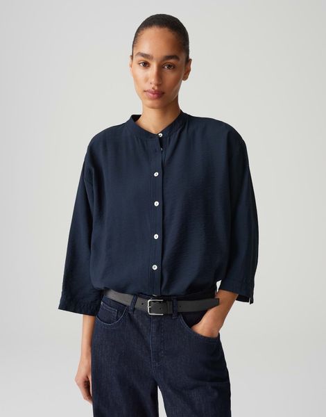 OPUS Hemdbluse FANARI aus nachhaltigem Viskosemix günstig online kaufen