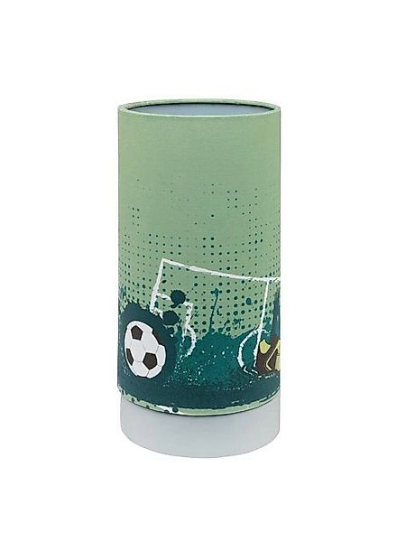 EGLO LED Leselampe "TABARA" Stahl, grün, rund, 6W, warmweiß, 540lm, IP20, ø günstig online kaufen