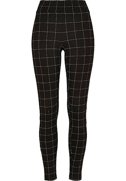URBAN CLASSICS Leggings Urban Classics Damen Ladies Check High Waist Leggin günstig online kaufen