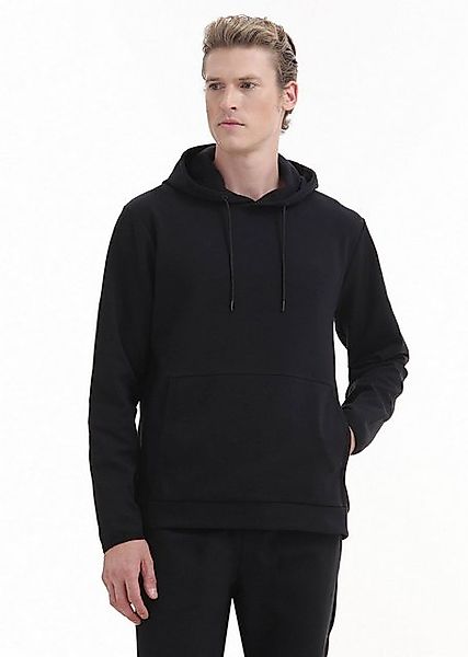 RAMSEY Sweatshirt Einfarbiger Pullover mit Kapuze günstig online kaufen