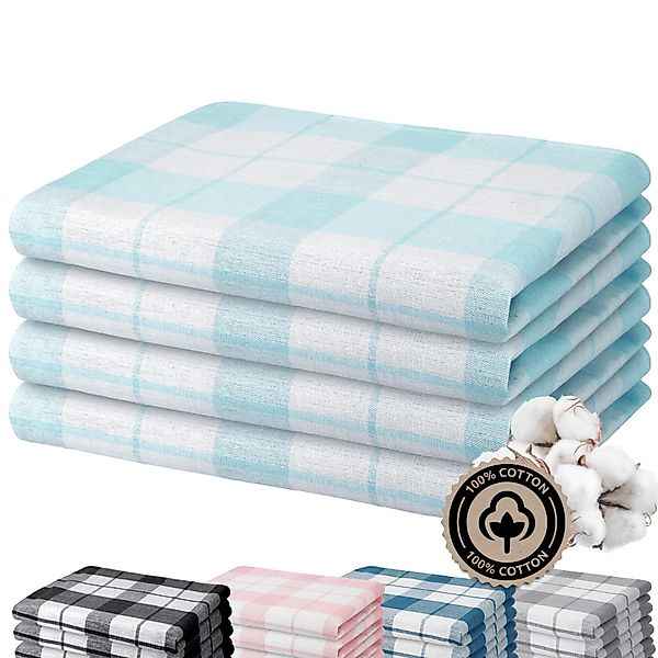 Zestri Geschirrtuch 4er-Set aus 100% Baumwolle, günstig online kaufen