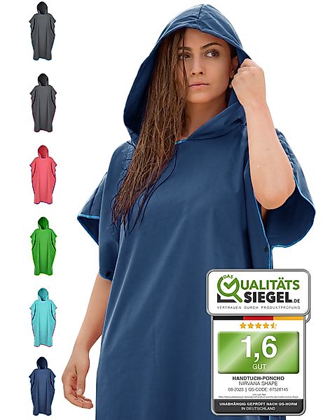 NirvanaShape Handtücher Handtuch-Poncho, Umziehhilfe & Handtuch günstig online kaufen