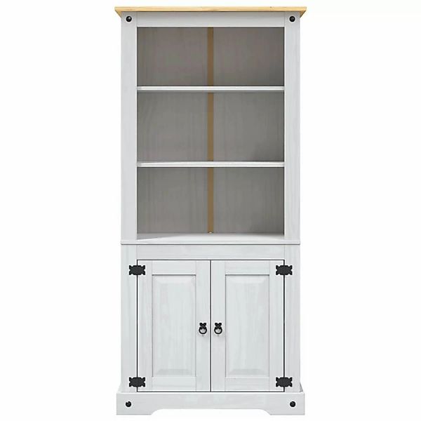 vidaXL Buffet Buffet Buffetschrank Mexiko-Stil Kiefernholz Weiß 80x40x170 c günstig online kaufen