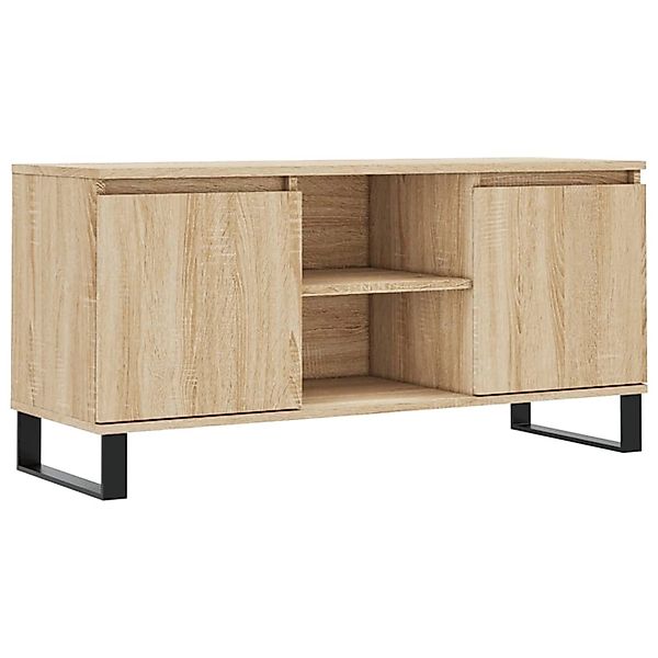 vidaXL TV-Schrank Sonoma-Eiche 104x35x50 cm Holzwerkstoff 827023 günstig online kaufen
