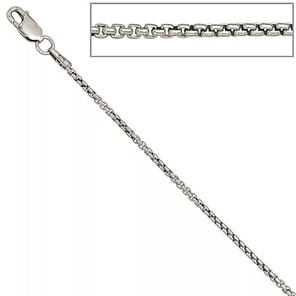 SIGO Venezianerkette 925 Silber 1,6 mm 38 cm Halskette Kette Silberkette Ka günstig online kaufen