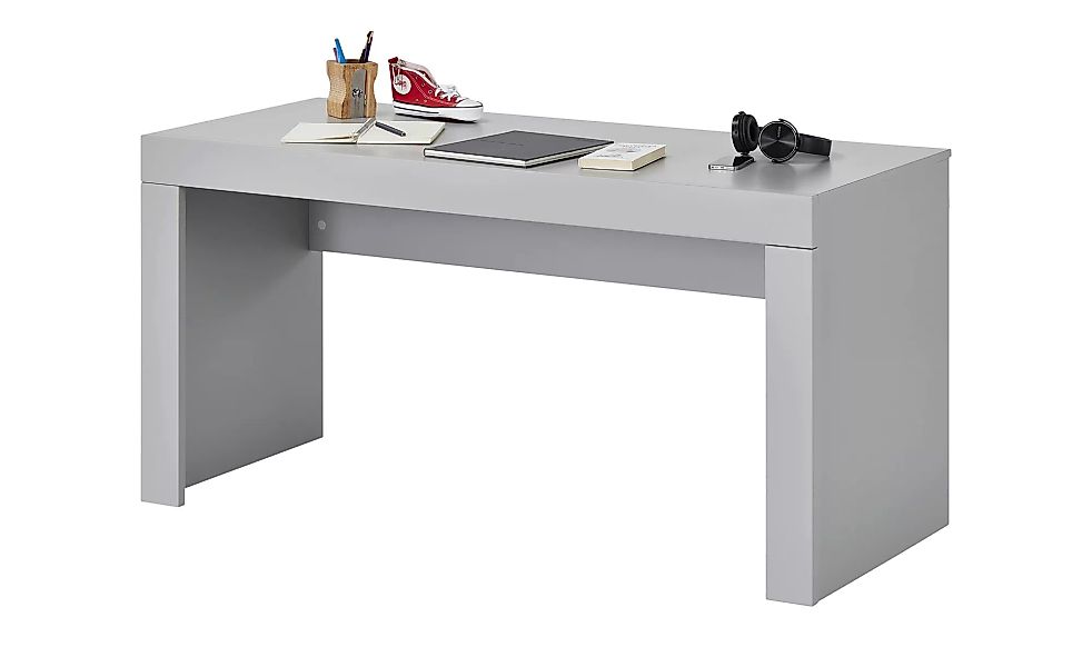 Schreibtisch - grau - 150 cm - 75 cm - 65 cm - Tische > Bürotische - Möbel günstig online kaufen