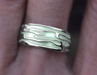 Villa Sorgenfrei Schmuckmanufaktur Silberring Meeres Ring. günstig online kaufen