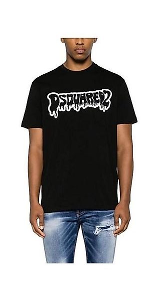 Dsquared2 Print-Shirt Dsquared2 Drip Dynamic Logo T-Shirt Schwarz Herren S günstig online kaufen