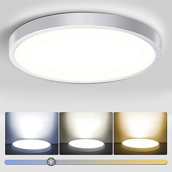 LMaxhome LED Deckenleuchte Ø23/30/40/50CM, Dimmbar Runde günstig online kaufen