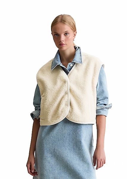 Marc OPolo DENIM Sweatweste "aus recyceltem Polyester" günstig online kaufen