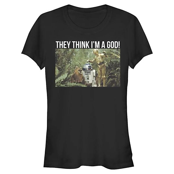 Star Wars - Gruppe C3PO God - Frauen T-Shirt günstig online kaufen