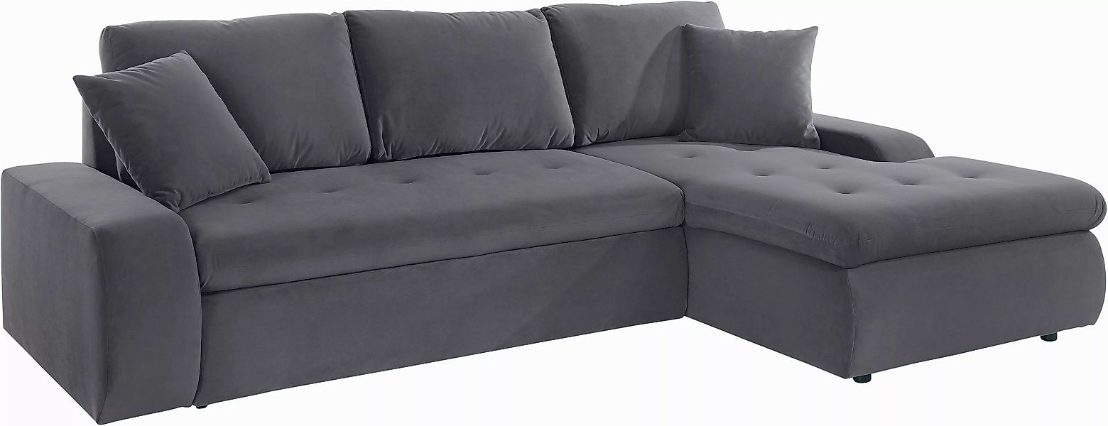 TRENDMANUFAKTUR Ecksofa "Indie II, tolle Detailverarbeitung, bequem und kom günstig online kaufen