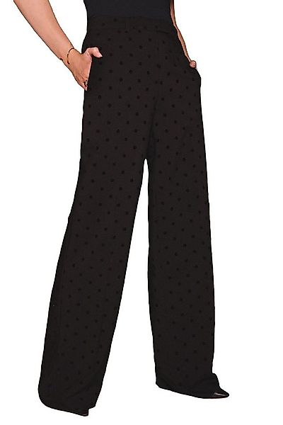 Love & Roses Palazzohose Love & Roses Hose mit weitem Bein, Regular (1-tlg) günstig online kaufen