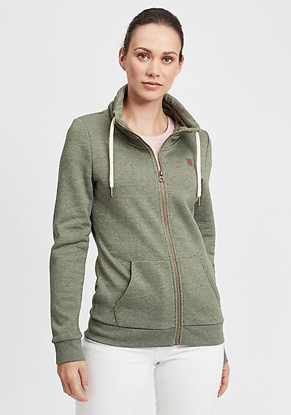 OXMO Sweatjacke OX Vicky Moderne Sweatshirtjacke mit Stehkragen und Kordel günstig online kaufen