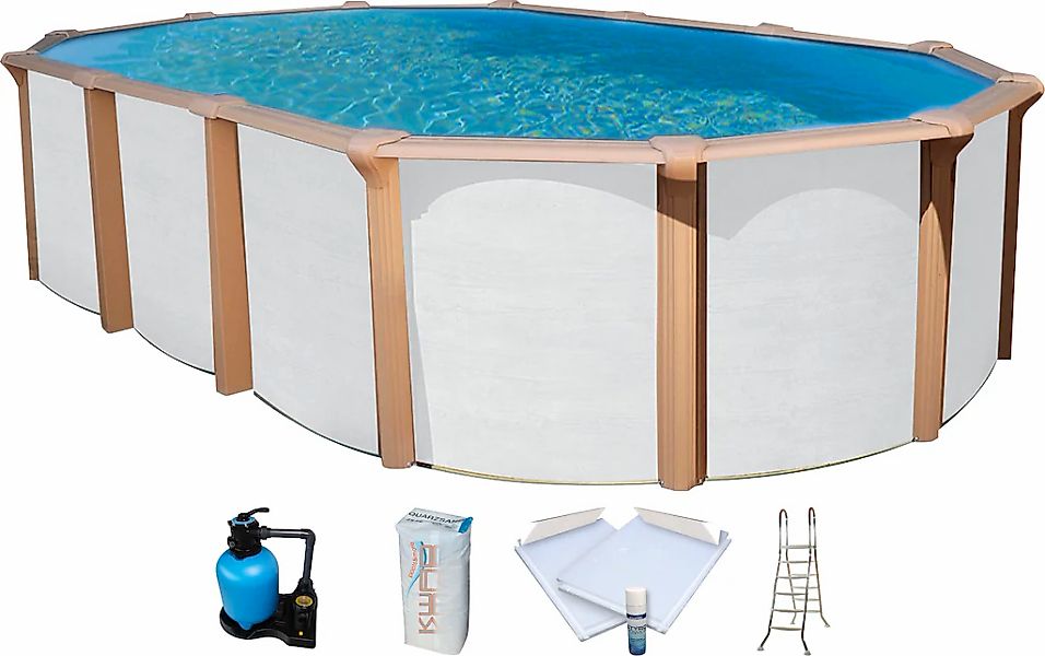 KWAD Schwimmbecken ""Supreme" all in Premium Folie" BxLxH: 370x610x132cm, i günstig online kaufen