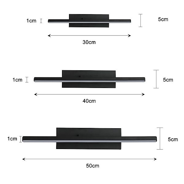 MUPOO LED Wandleuchte LED Wandlampe, Wandbeleuchtung 360° Drehbare Wandlich günstig online kaufen