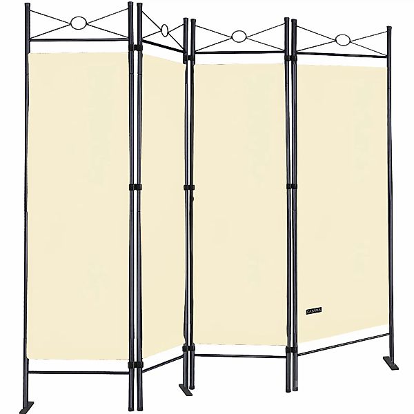 Paravent Lucca Creme 180x163cm günstig online kaufen